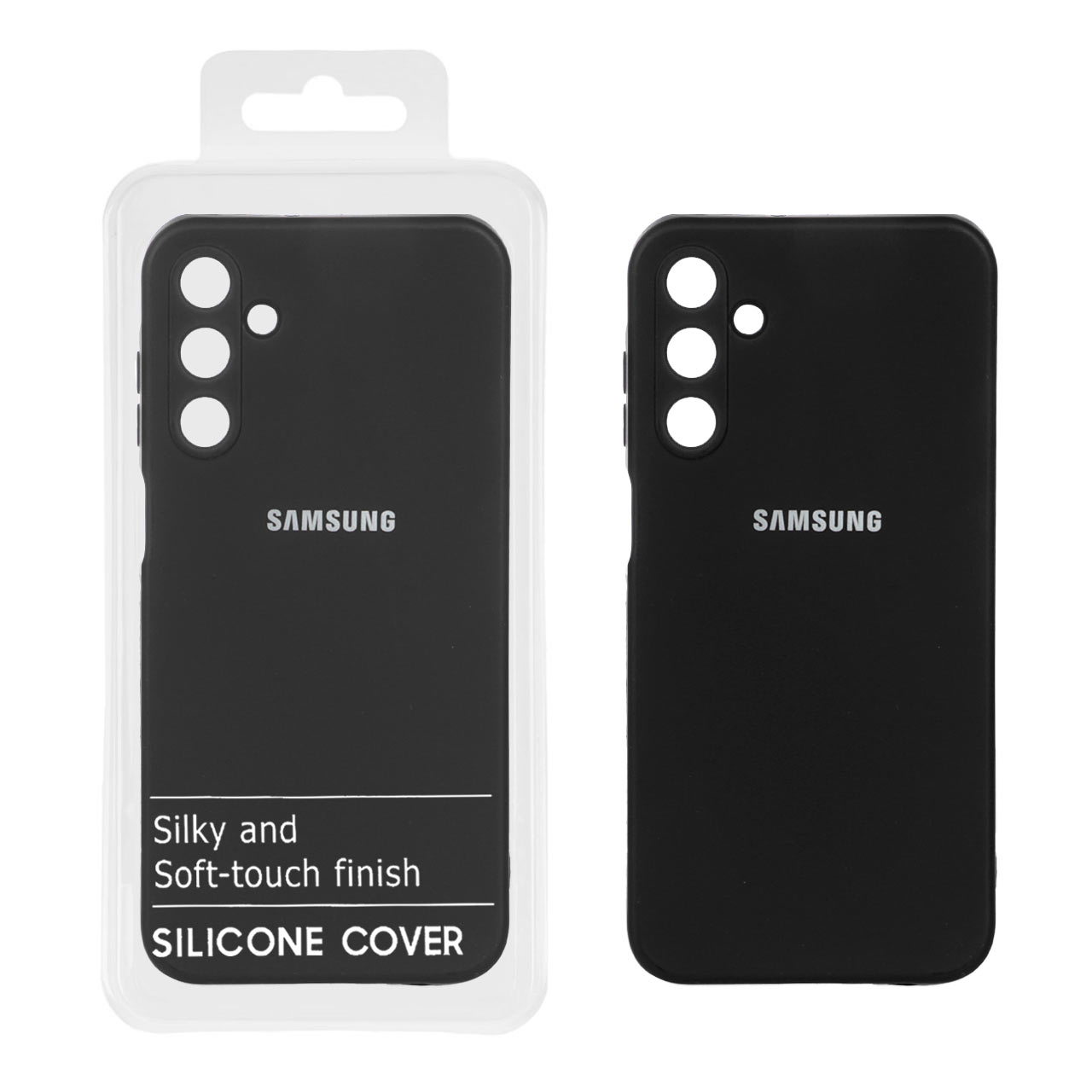 1012572.jpg قاب نیو سیلیکون محافظ لنزدار Samsung Galaxy A15 - RFF - مشکی (پک دار) - تصویر 1