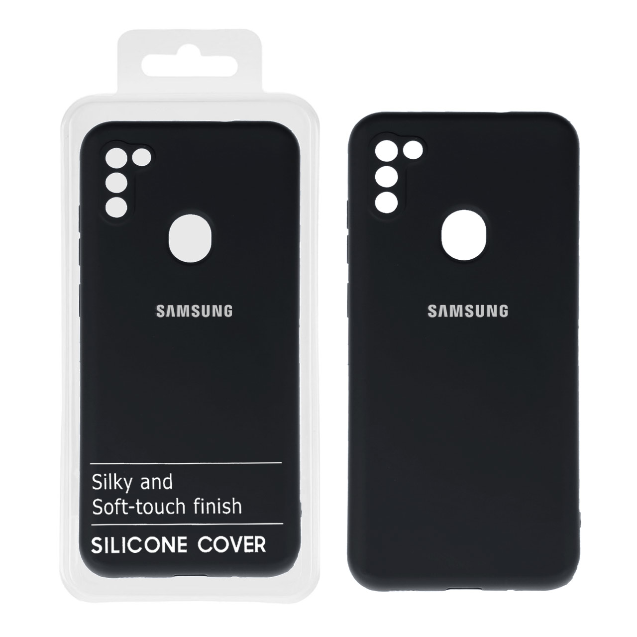 705952.jpg قاب نیو سیلیکون محافظ لنزدار Samsung A11 / M11 - RFF - مشکی کد 1 (پک دار) - تصویر 1