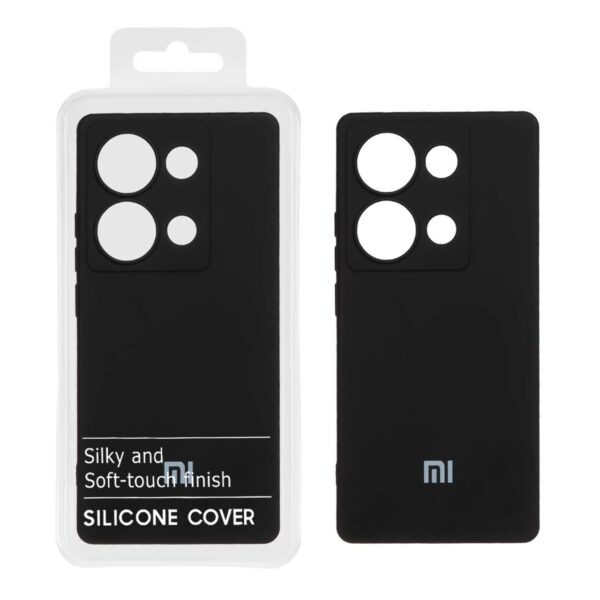 قاب سیلیکونی HighCopy مدل Xiaomi Redmi Note 14S / Note 13 Pro 4G / M6 Pro 4G - مشکی (پک دار) -PL