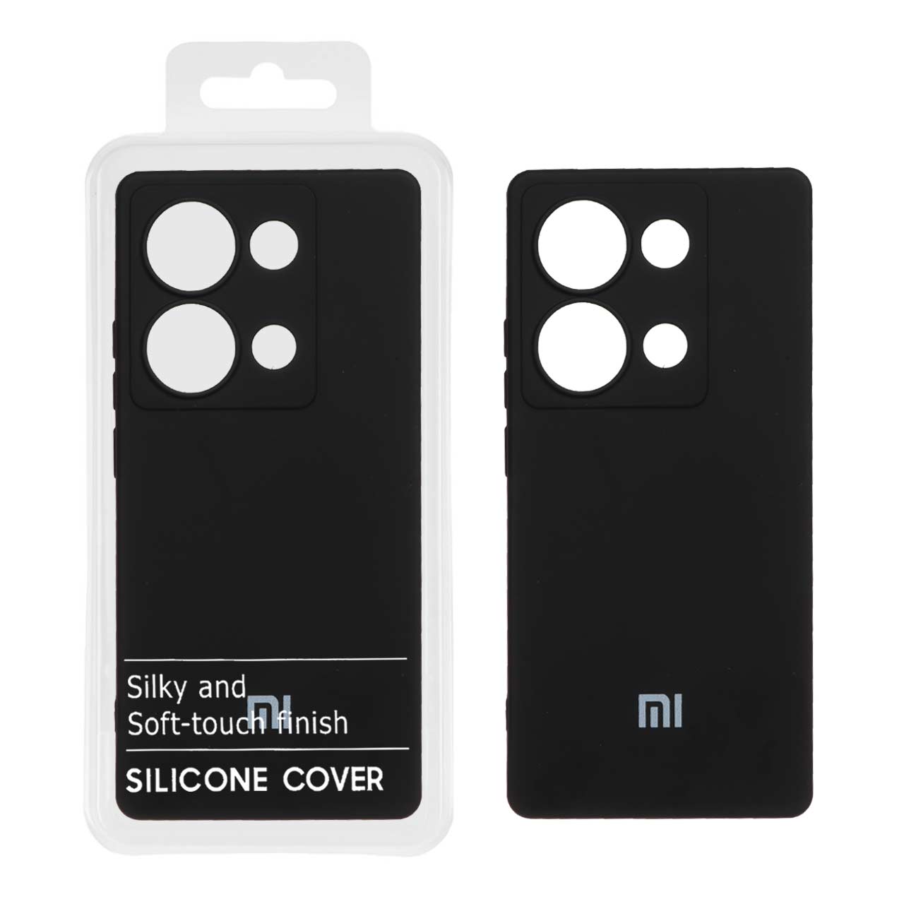 1061794 قاب سیلیکونی HighCopy مدل Xiaomi Redmi Note 14S / Note 13 Pro 4G / M6 Pro 4G - مشکی (پک دار) -PL - تصویر 1