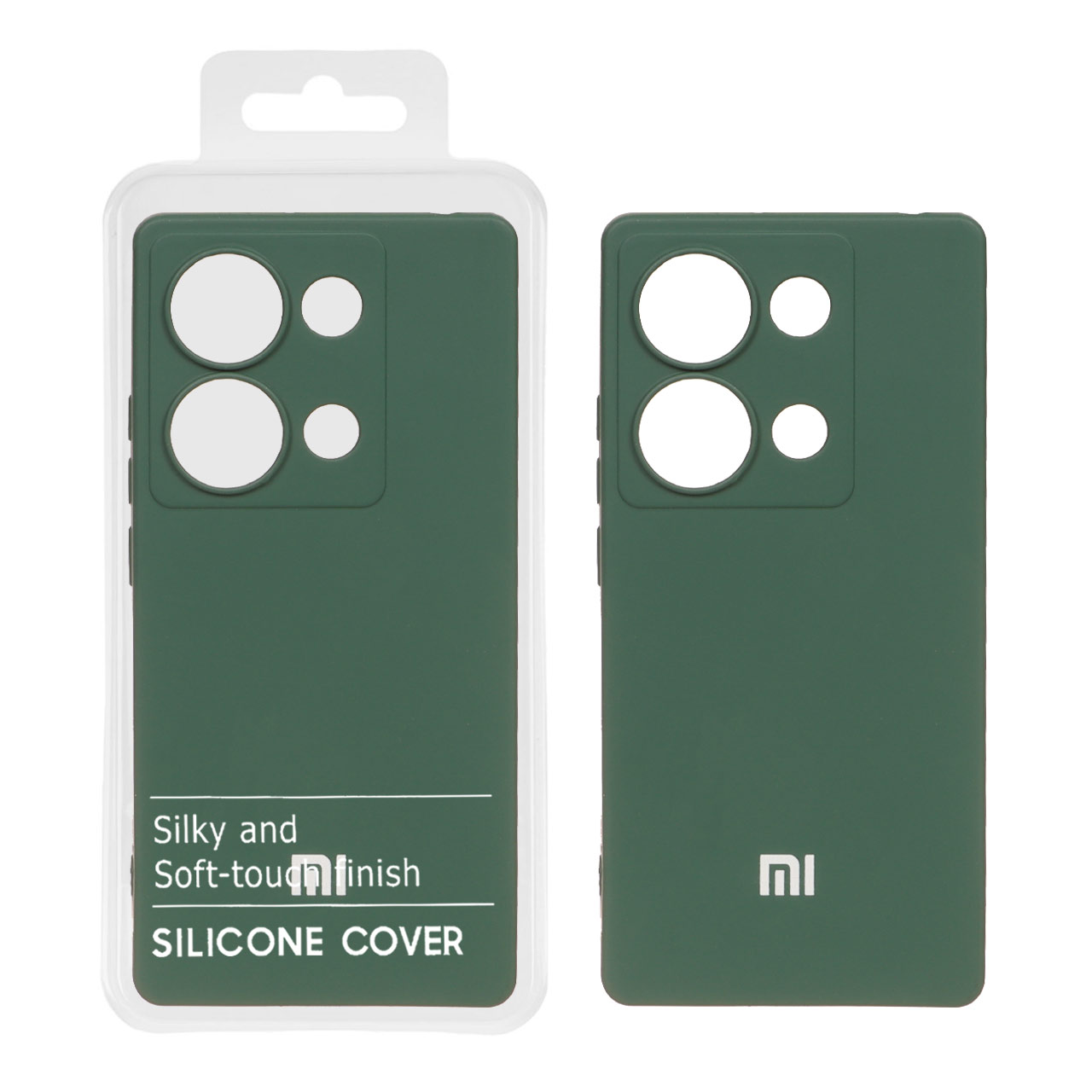 1067012 قاب سیلیکونی HighCopy مدل Xiaomi Redmi Note 14S / Note 13 Pro 4G / M6 Pro 4G - سبز تیره (پک دار) - PL - تصویر 1