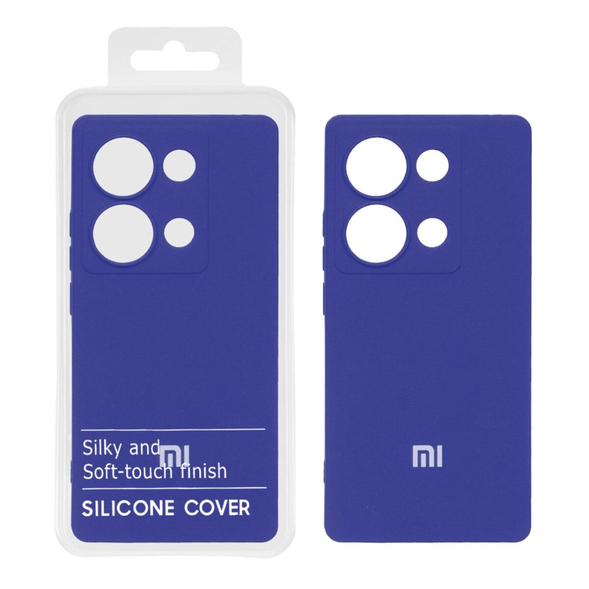 قاب سیلیکونی HighCopy مدل Xiaomi Redmi Note 14S / Note 13 Pro 4G / M6 Pro 4G - آبی کاربنی (پک دار) - PL - تصویر 1