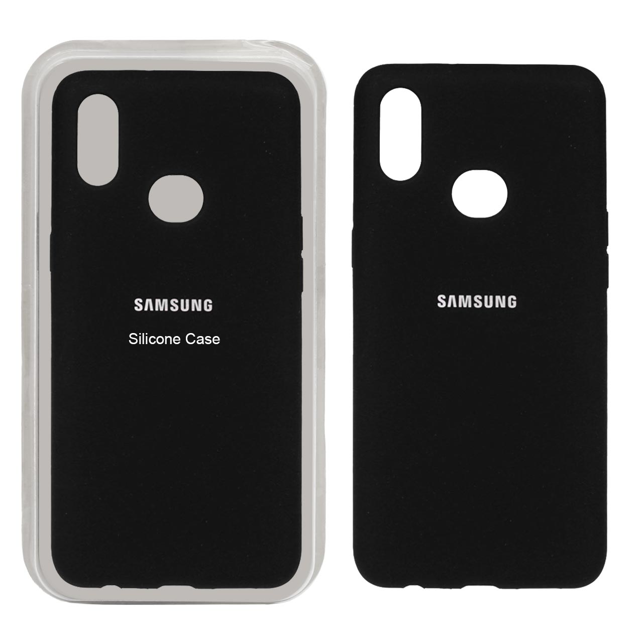 1097886 قاب سیلیکونی پاک کنی اورجینال Samsung Galaxy A10s - مشکی (پک اصلی) - تصویر 1