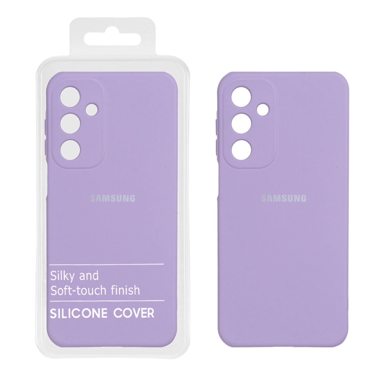 1195146 قاب نیو سیلیکون محافظ لنزدار Samsung Galaxy A16 - RFF - یاسی (پک دار) - تصویر 1