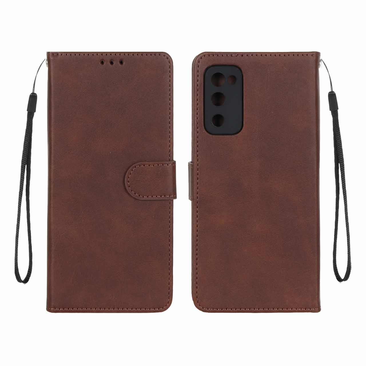 1230076 کیف موبایل مگنتی Samsung Galaxy S20 FE - قهوه ای - تصویر 1