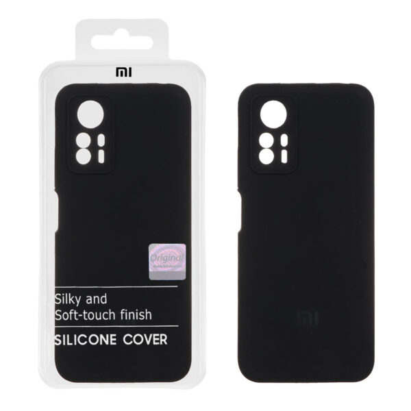 قاب سیلیکونی پاک کنی اورجینال Master Quality مدل Xiaomi Redmi Note 12S - مشکی (پک دار)