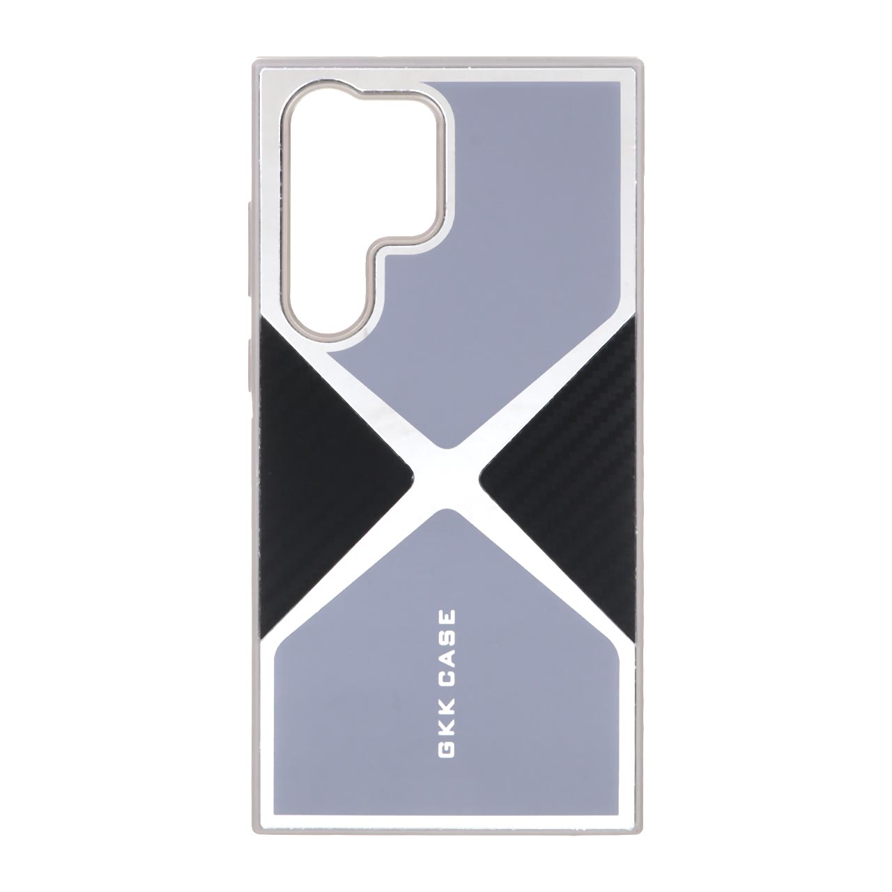 1311396 قاب GKK آینه ای طرح کربن Samsung Galaxy S23 Ultra - خاکستری - تصویر 1