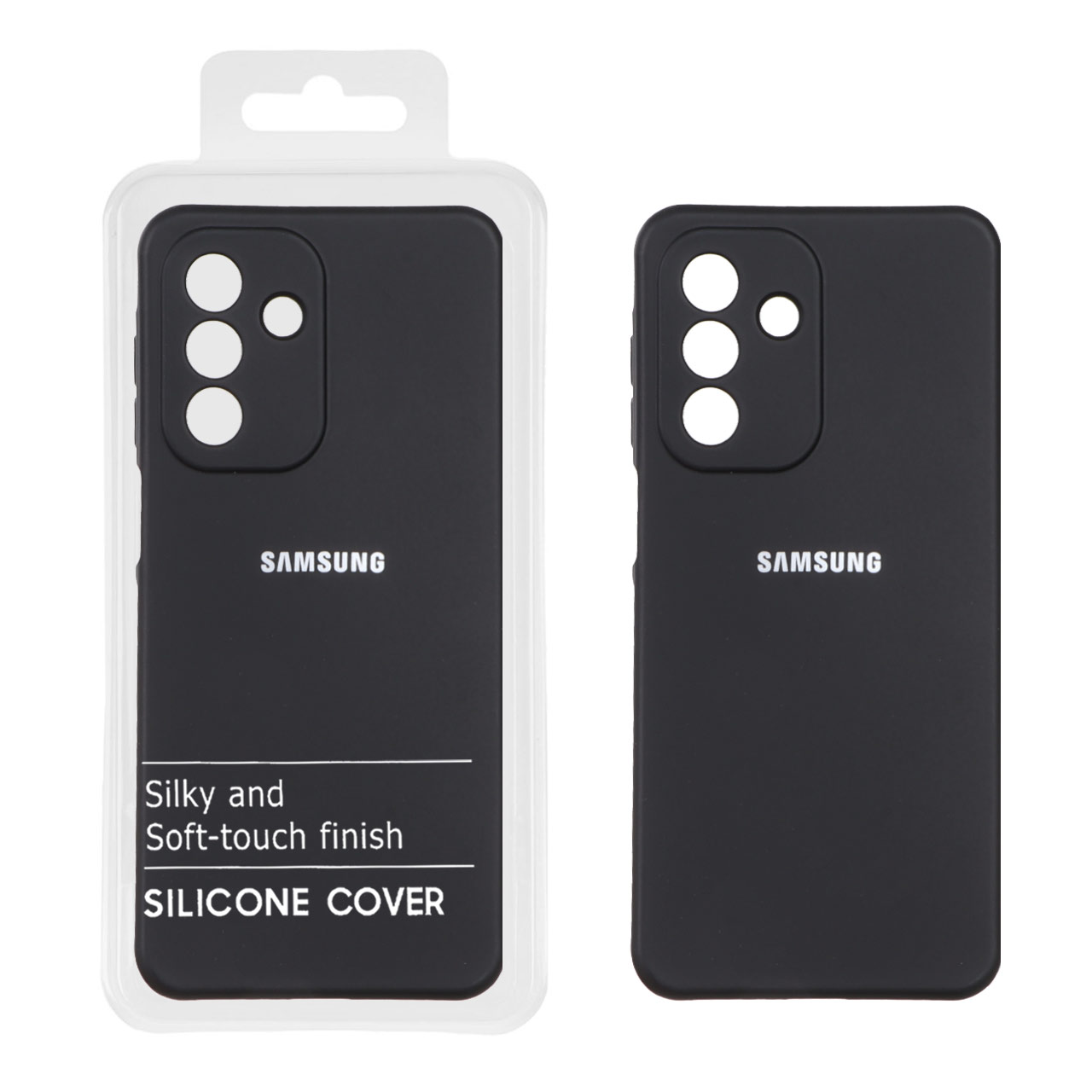 1311854 قاب نیو سیلیکون محافظ لنزدار Samsung Galaxy A26 - RFF - مشکی (پک دار) - تصویر 1