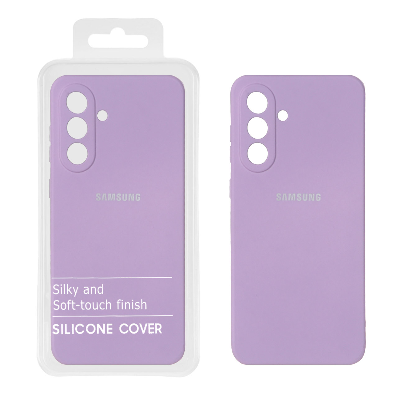 1311892 قاب نیو سیلیکون محافظ لنزدار Samsung Galaxy A56 / A36 - RFF - یاسی (پک دار) - تصویر 1