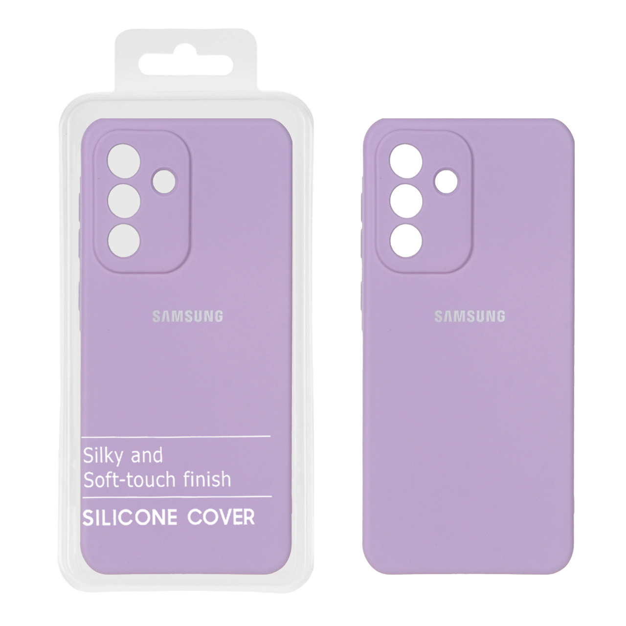 1311928 قاب نیو سیلیکون محافظ لنزدار Samsung Galaxy A56 / A36 - RFF - یاسی (پک دار) - تصویر 1