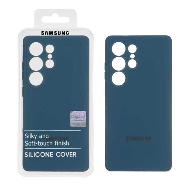 قاب سیلیکونی پاک کنی اورجینال Master Quality مدل Samsung Galaxy S25 Ultra - سبز کله غازی (پک دار)