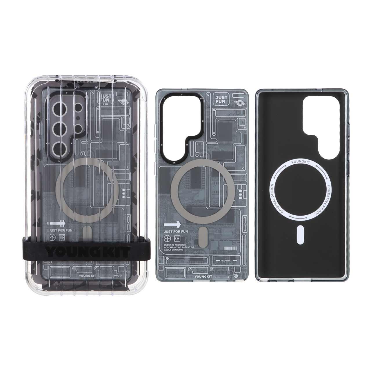 1316476 قاب اورجینال YoungKit Magsafe مدل Samsung Galaxy S25 Ultra - طرح 104 (پک دار) - تصویر 1