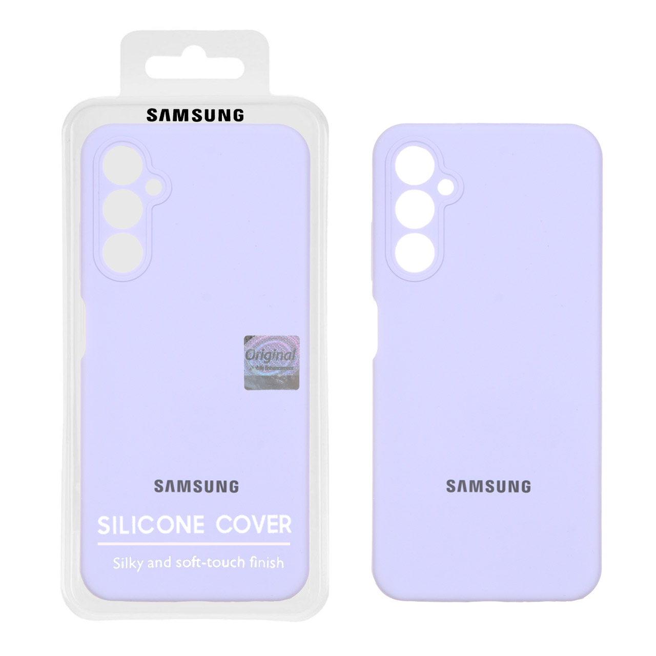 1316642.jpg قاب سیلیکونی پاک کنی اورجینال Master Quality مدل Samsung Galaxy A05s - یاسی (پک دار) - تصویر 1