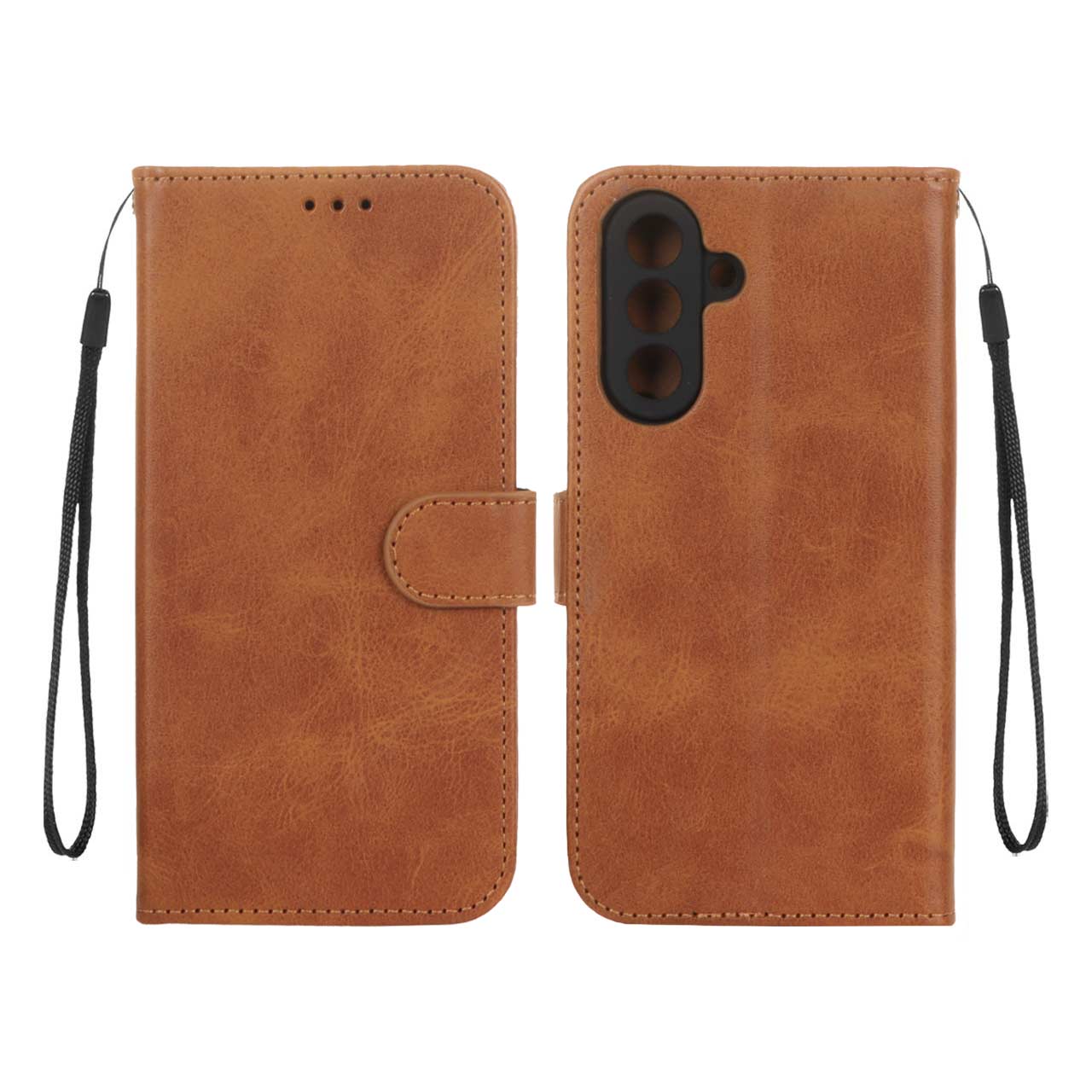 1319668 کیف موبایل مگنتی Samsung Galaxy A56 / A36 - عسلی - تصویر 1