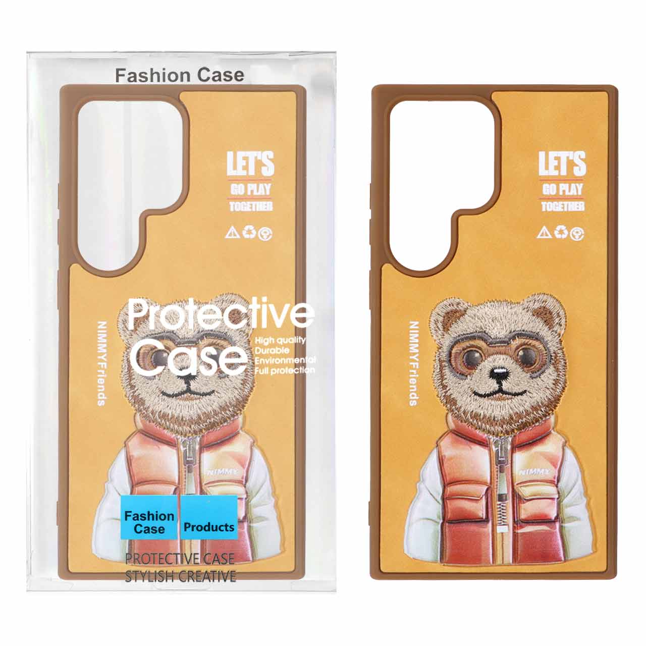 1345672 قاب Nimmy گلدوزی برجسته Samsung Galaxy S24 Ultra - طرح 63 (پک دار) - تصویر 1