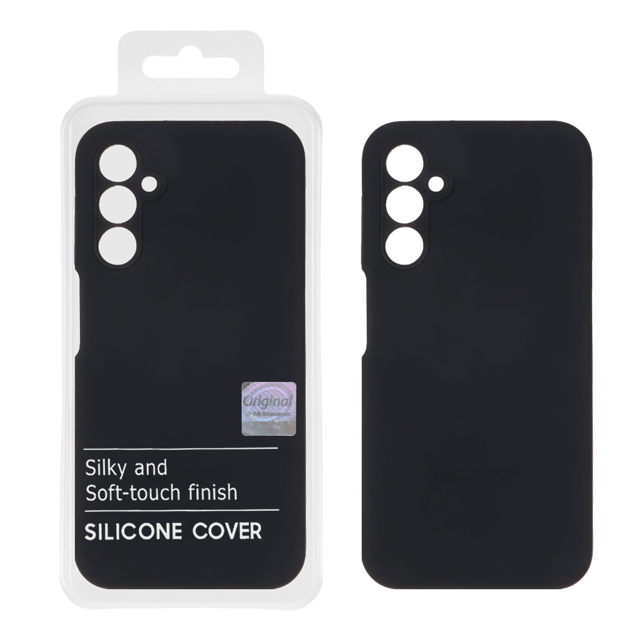 1355922.jpg قاب سیلیکونی پاک کنی اورجینال Master Quality مدل Samsung Galaxy A24 - مشکی (پک دار) - تصویر 1