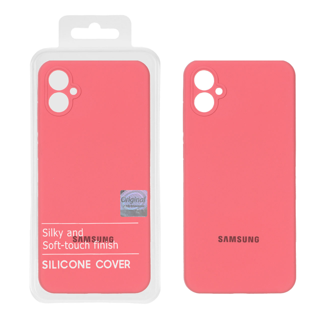 1355928.jpg قاب سیلیکونی پاک کنی اورجینال Master Quality مدل Samsung Galaxy A05 - هلویی (پک دار) - تصویر 1