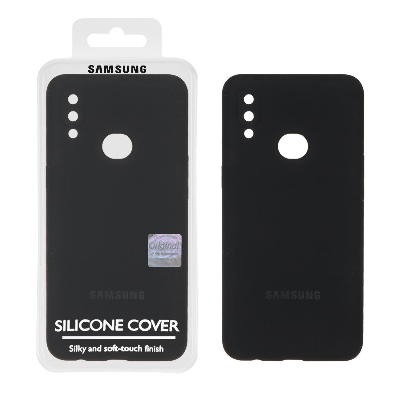 1362572.jpg قاب سیلیکونی پاک کنی اورجینال Master Quality مدل Samsung Galaxy A10s - مشکی (پک دار) - تصویر 1