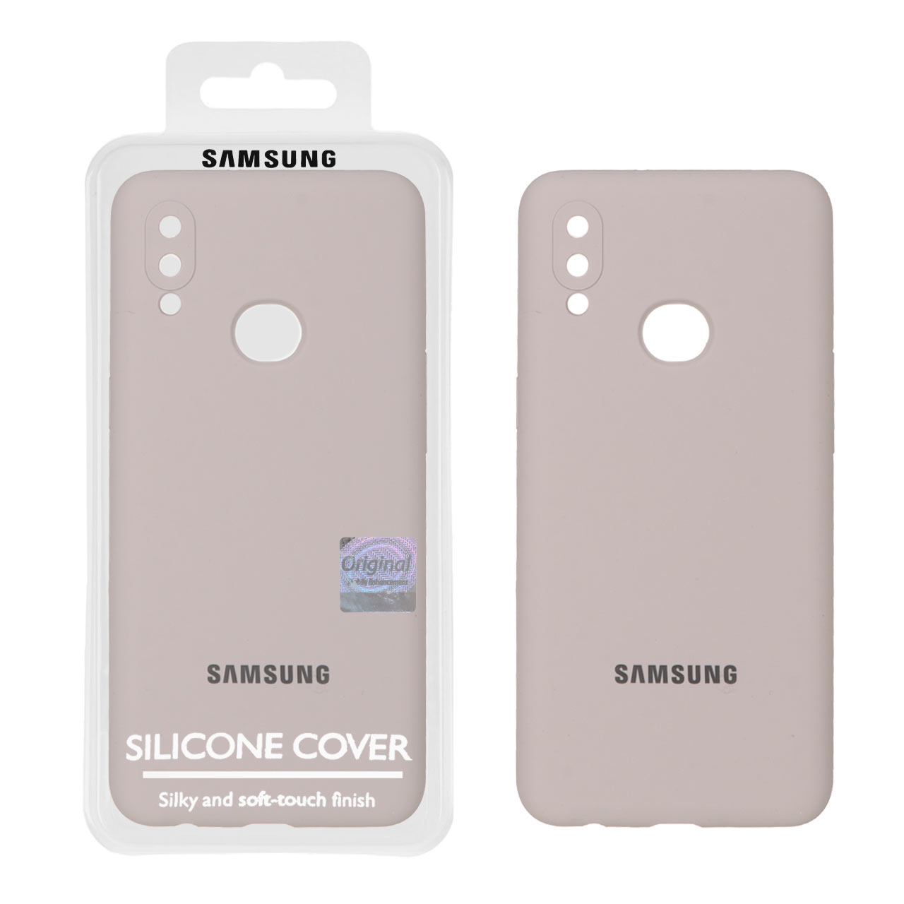1362584.jpg قاب سیلیکونی پاک کنی اورجینال Master Quality مدل Samsung Galaxy A10s - خاکی (پک دار) - تصویر 1