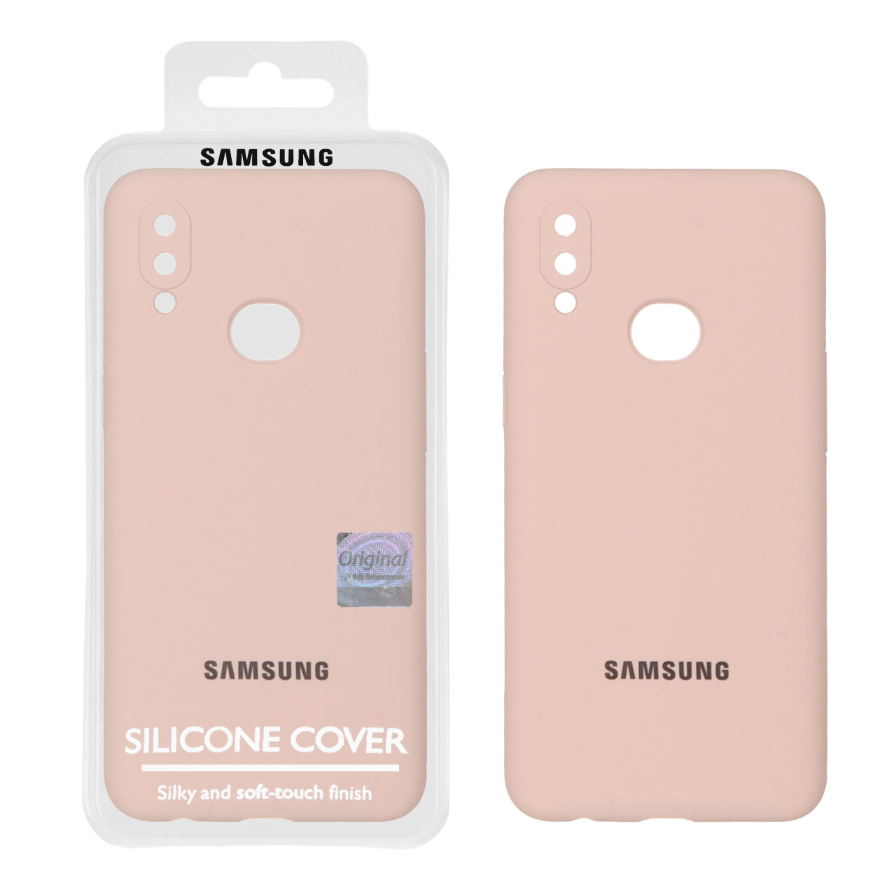 1362592.jpg قاب سیلیکونی پاک کنی اورجینال Master Quality مدل Samsung Galaxy A10s - کرم نارنجی (پک دار) - تصویر 1