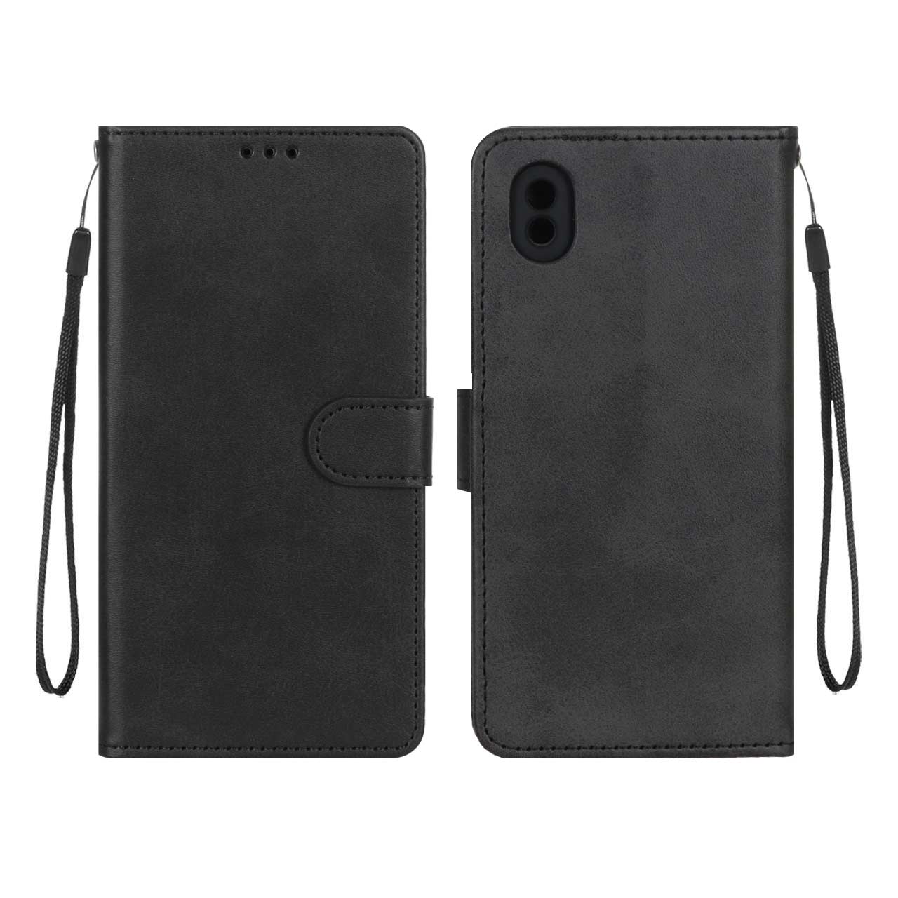 1365788 کیف موبایل مگنتی درجه یک MNC مدل Samsung Galaxy A01 Core - مشکی - تصویر 1