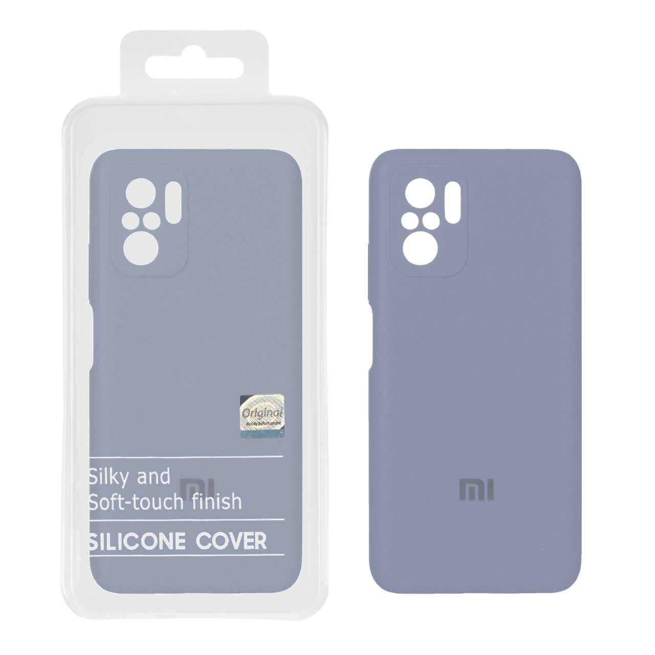 1380158.jpg قاب سیلیکونی پاک کنی اورجینال Master Quality مدل Xiaomi Redmi Note 10 4G / Redmi Note 10S / Poco M5S - فیلی (پک دار) - تصویر 1