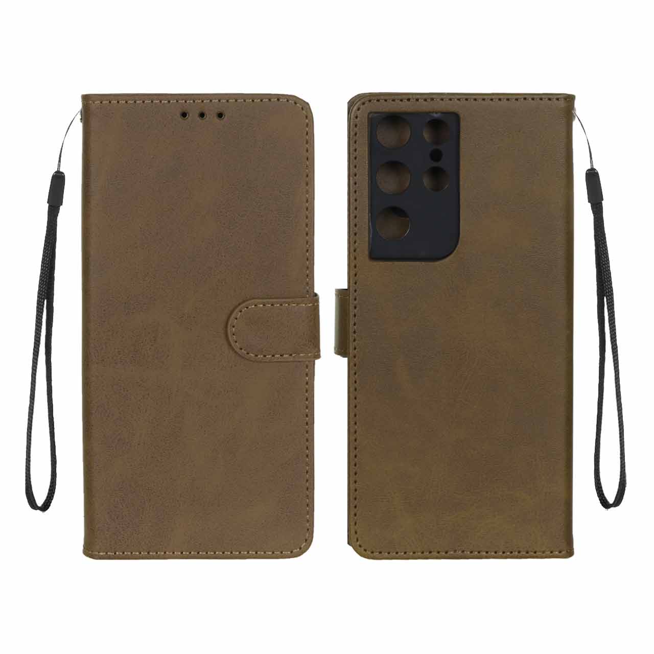 1380838 کیف موبایل مگنتی درجه یک MNC مدل Samsung Galaxy S21 Ultra - سبز زیتونی - تصویر 1