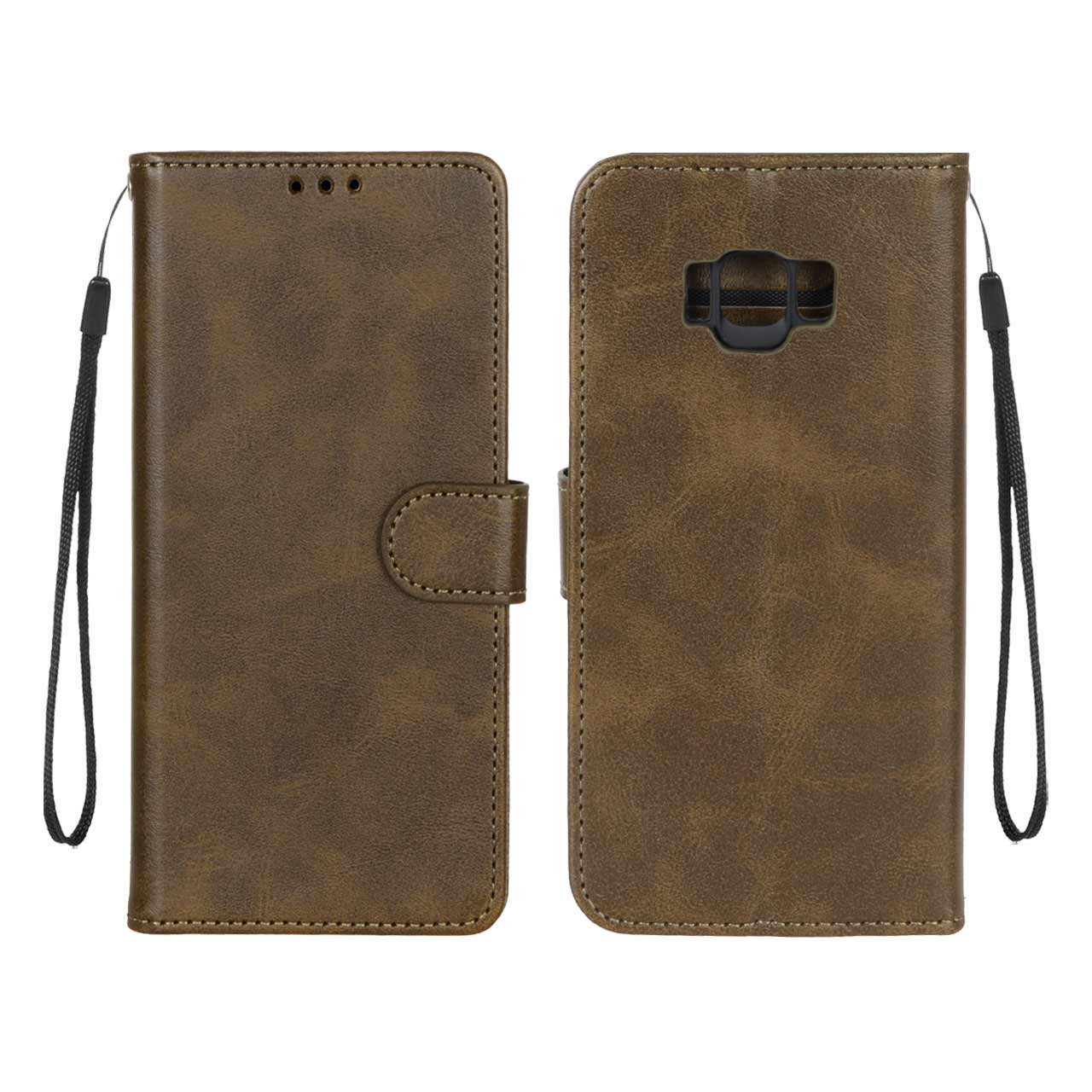 1381006 کیف موبایل مگنتی درجه یک MNC مدل Samsung Galaxy S8 - سبز زیتونی - تصویر 1