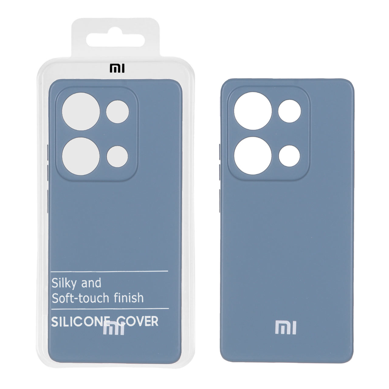 1385750 قاب نیو سیلیکون محافظ لنزدار Xiaomi Redmi Note 14S / Note 13 Pro 4G / M6 Pro 4G - RFF - فیلی (پک دار) - تصویر 1