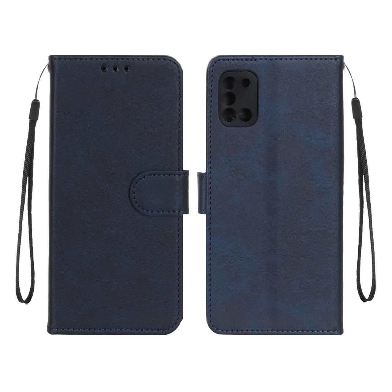 1388802 کیف موبایل مگنتی درجه یک MNC مدل Samsung Galaxy A31 - سرمه ای تیره - تصویر 1