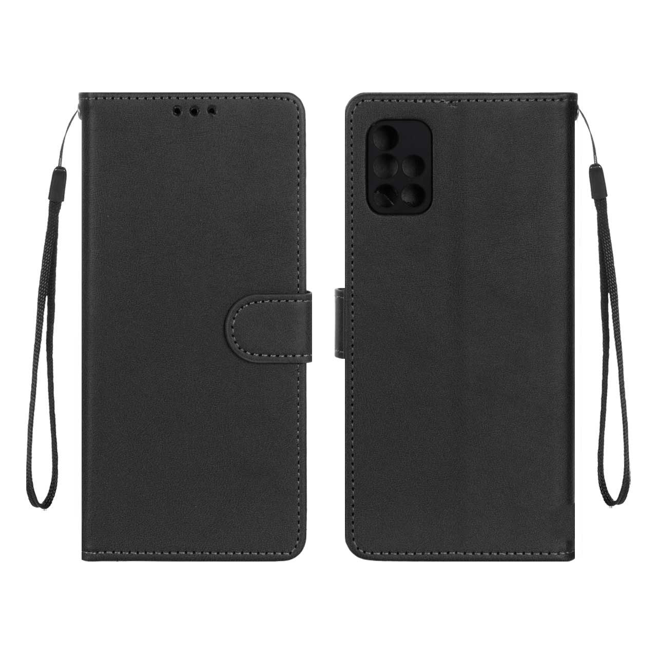 1388836 کیف موبایل مگنتی درجه یک MNC مدل Samsung Galaxy A71 - مشکی - تصویر 1