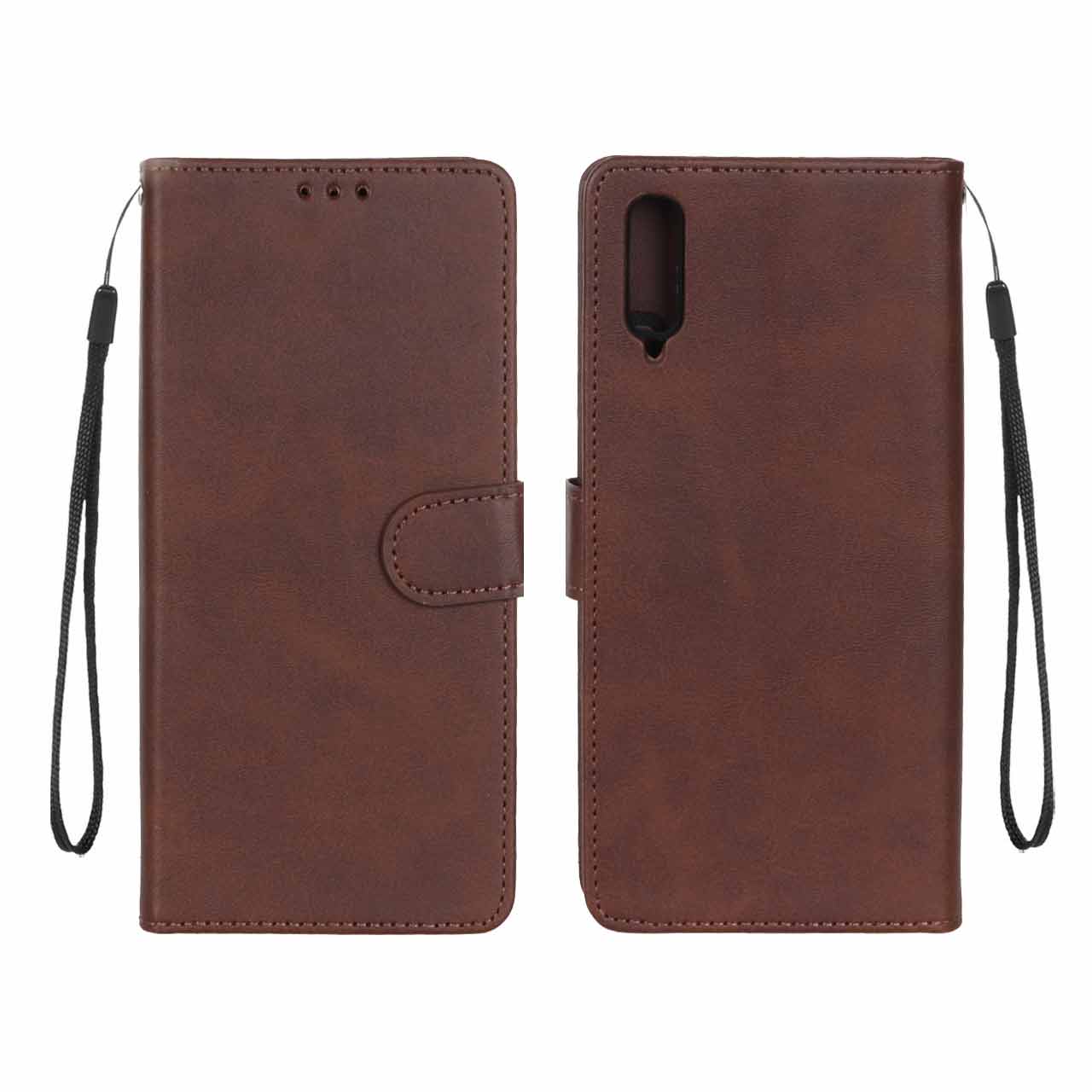 1388982 کیف موبایل مگنتی درجه یک MNC مدل Samsung Galaxy A70 / A70s - قهوه ای - تصویر 1