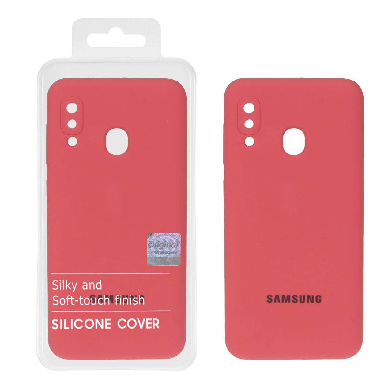 1398750.jpg قاب سیلیکونی پاک کنی اورجینال Master Quality مدل Samsung Galaxy A30 / A20 - هلویی (پک دار) - تصویر 1