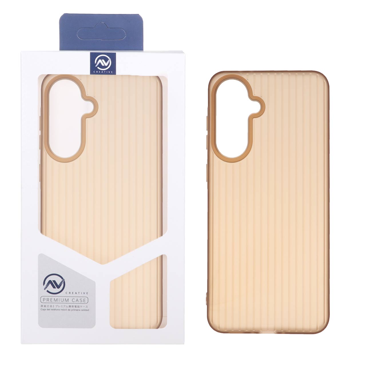 1403522 قاب Line Case ژله ای Samsung Galaxy A56 / A36 - قهوه ای (پک دار) - تصویر 1