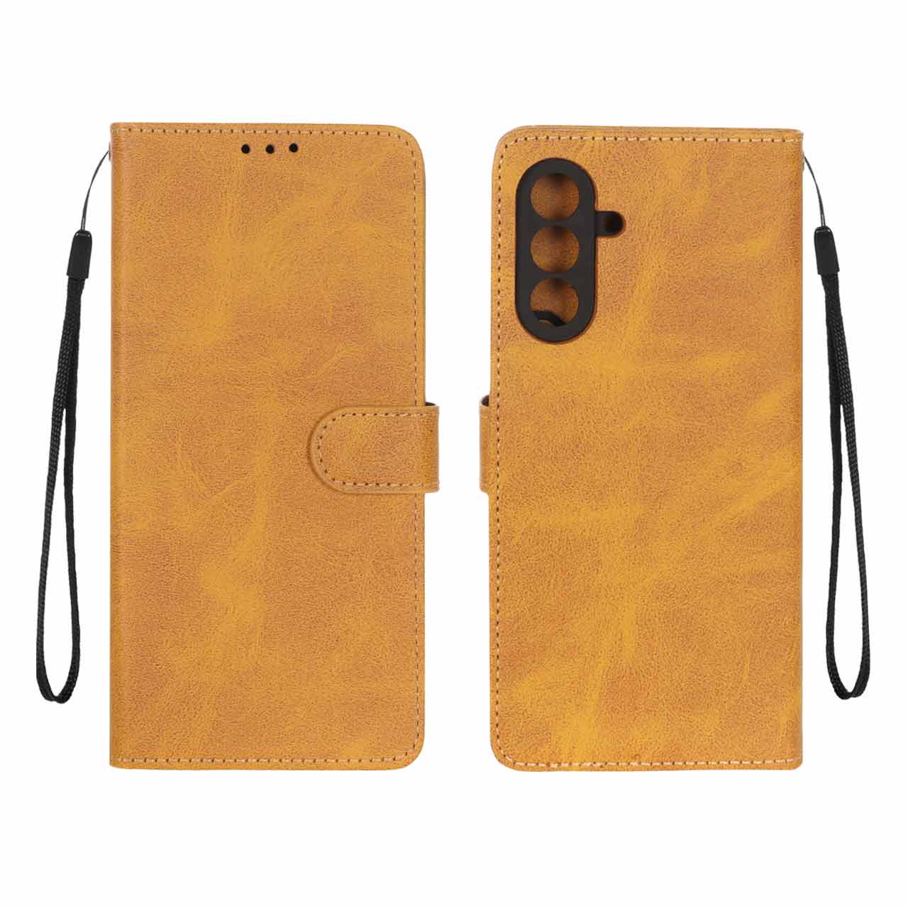 1410400 کیف موبایل مگنتی درجه یک MNC مدل Samsung Galaxy A26 - عسلی - تصویر 1