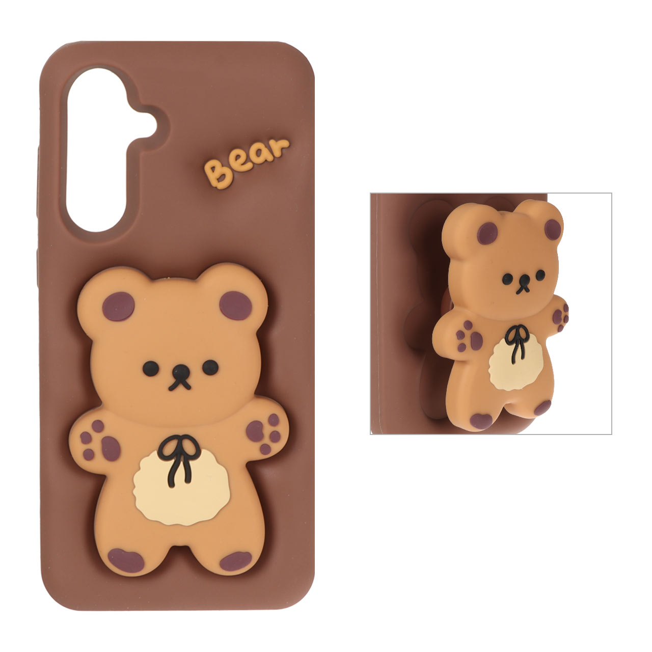 1419504 قاب سیلیکونی Bear استندشو Samsung Galaxy A56 / A36 - کد 2 - تصویر 1