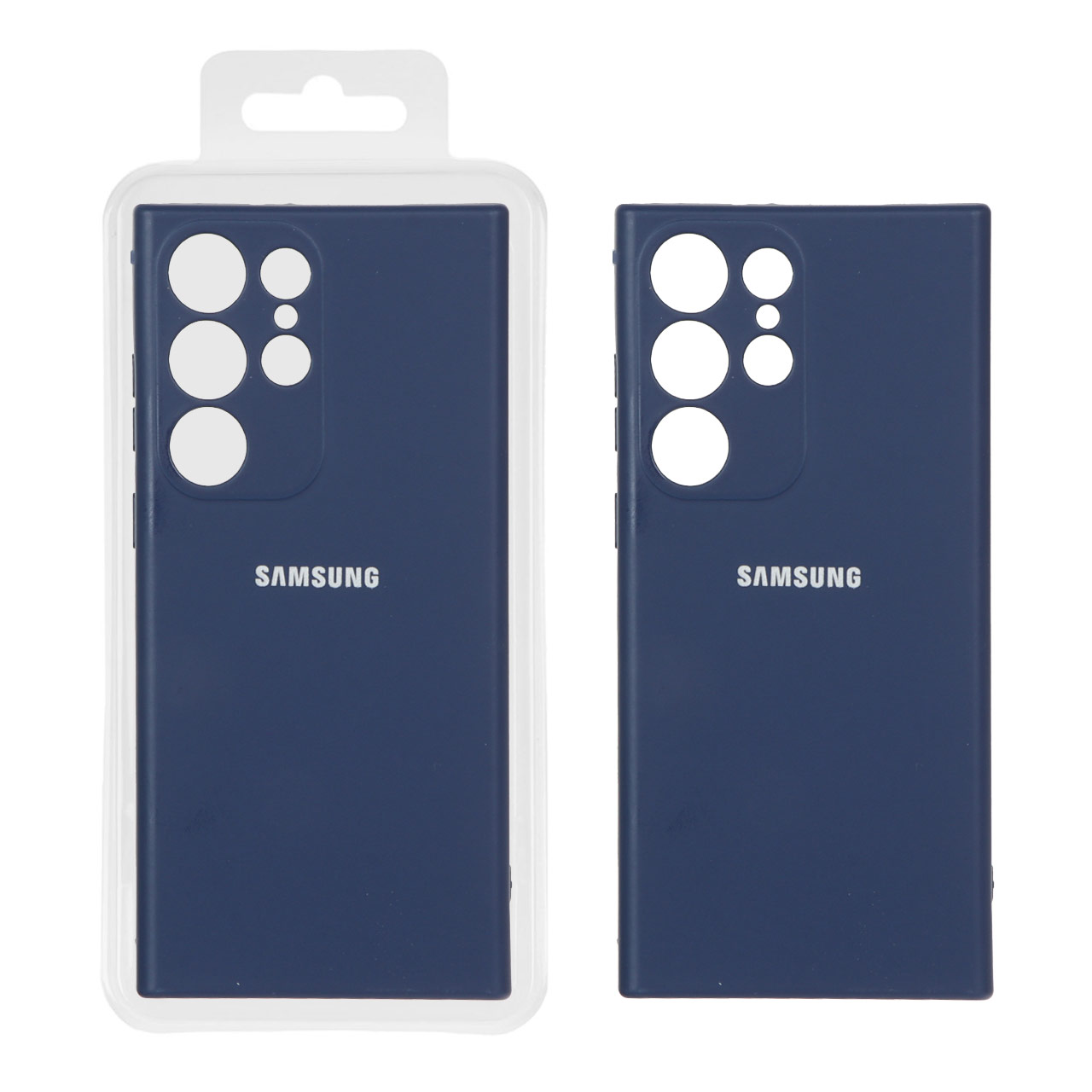 1421276 قاب نیو سیلیکون محافظ لنزدار Samsung Galaxy S23 Ultra - RFF - سرمه ای (پک دار) - تصویر 1