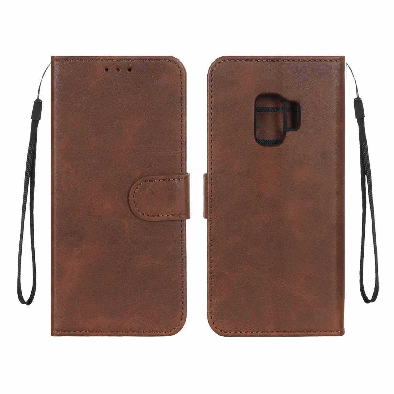 1428182 کیف موبایل مگنتی درجه یک MNC مدل Samsung Galaxy S9 - قهوه ای - تصویر 1