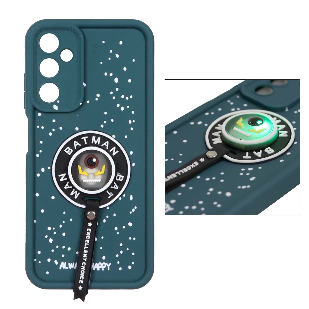 1447748 قاب Solid Case چراغ دار Excellent Choice مدل Samsung Galaxy A05s - طرح 119 - تصویر 1