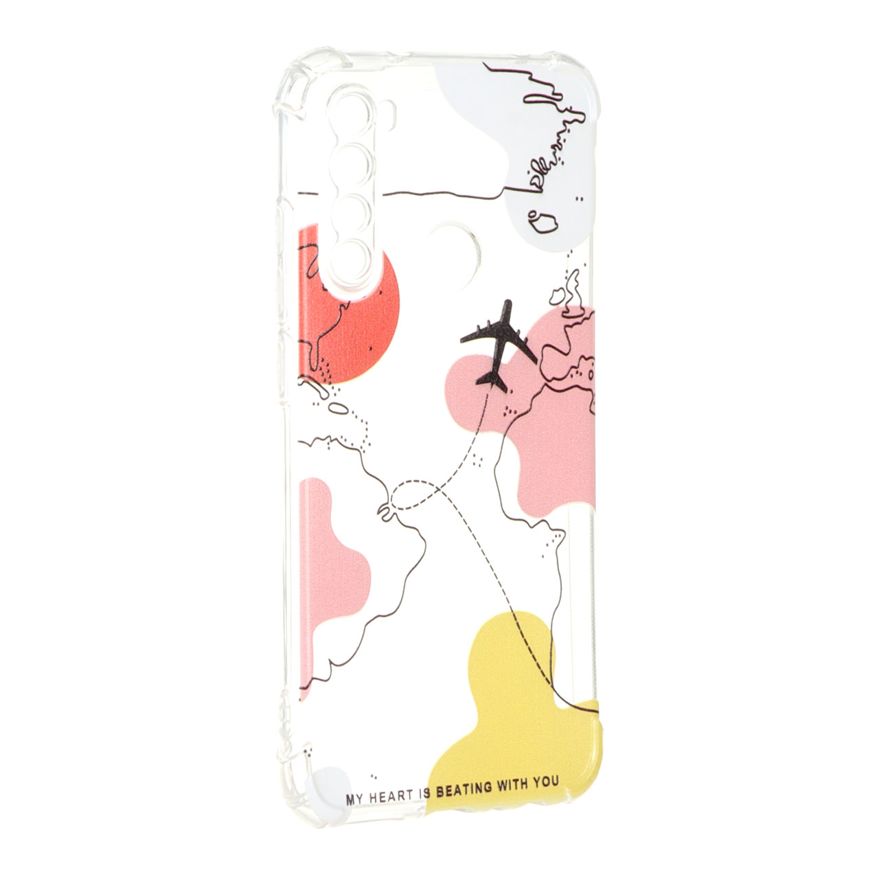 1459608 قاب ژله ای شفاف Air Line مدل Xiaomi Redmi Note 8 - تصویر 1