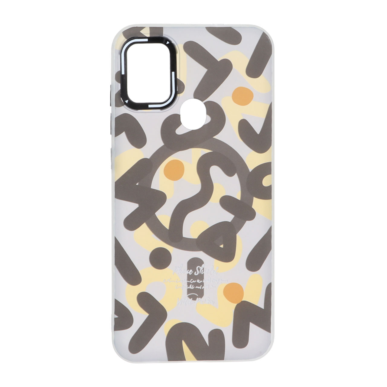 1460326 قاب طرح مگ سیف دور ژله ای لنز رنگی مات Samsung Galaxy A11 / M11 - کد 124 - تصویر 1