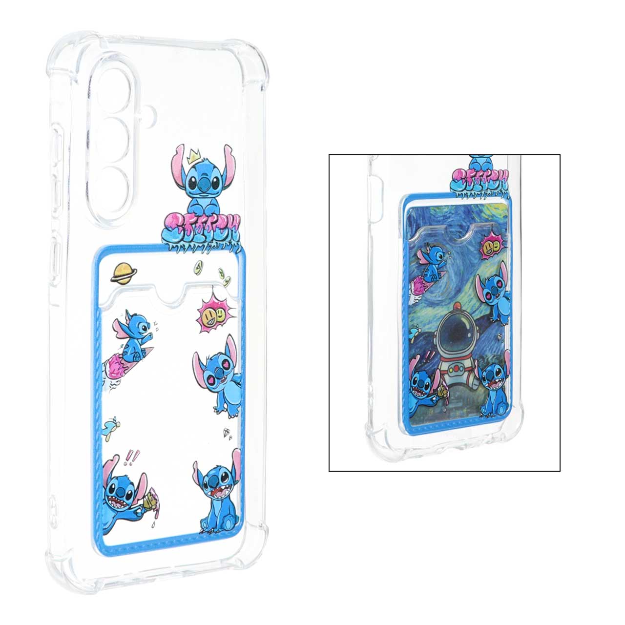 1467960 قاب ژله ای شفاف جاکارتی ایربگ دار Samsung Galaxy A56 / A36 - طرح 62 - تصویر 1