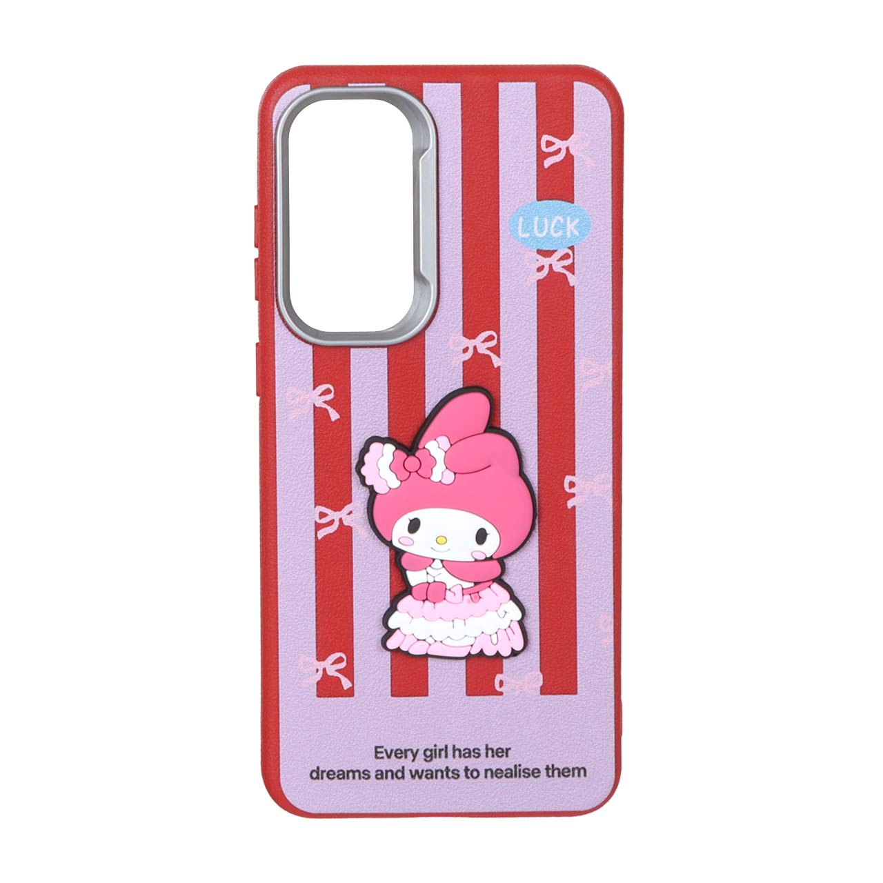 1478890 قاب Texture عروسک کارتونی برجسته Samsung Galaxy S24 FE - طرح 147 - تصویر 1