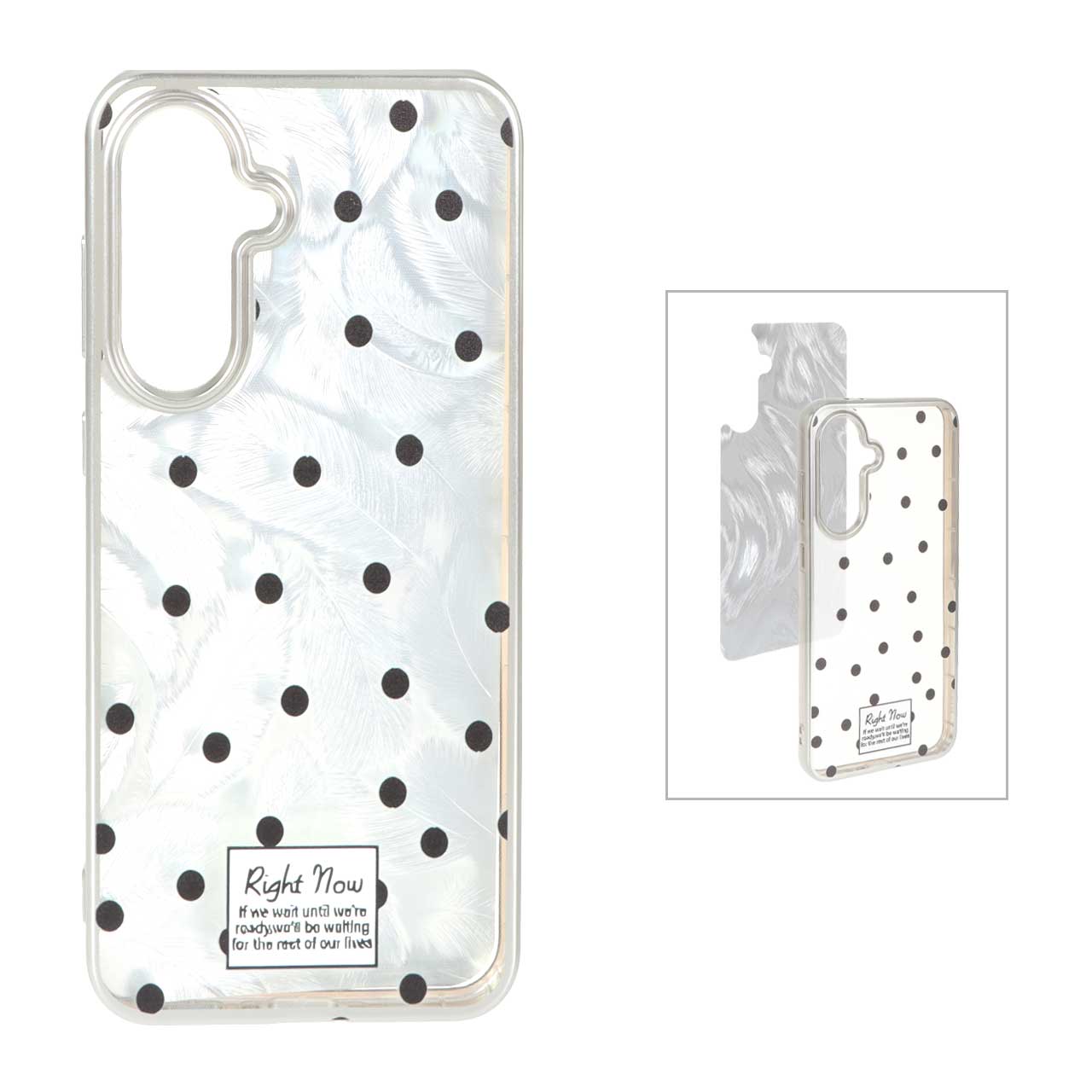 1479128 قاب ژله ای طرح دار سیلور Samsung Galaxy A56 / A36 - کد 31 - تصویر 1