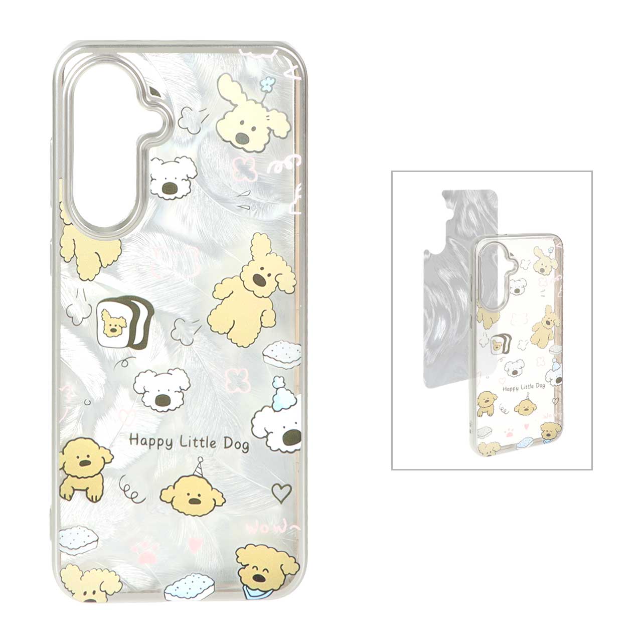 1479146 قاب ژله ای طرح دار سیلور Samsung Galaxy A56 / A36 - کد 40 - تصویر 1