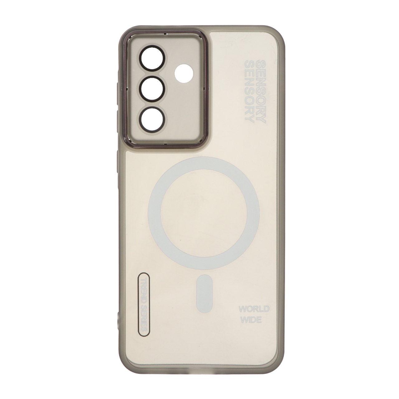 1479824 قاب Diamond Space طرح مگ سیف لنز گلس دار Samsung Galaxy A56 / A36 - مشکی - تصویر 1