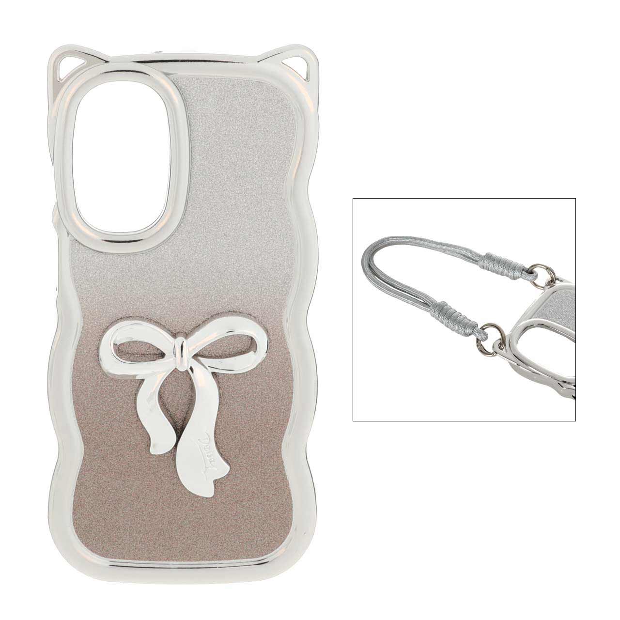 1480376 قاب کنگره ای اکلیلی پاپیون دار با بند مچی Samsung Galaxy A17 / A26 - رزگلد - تصویر 1