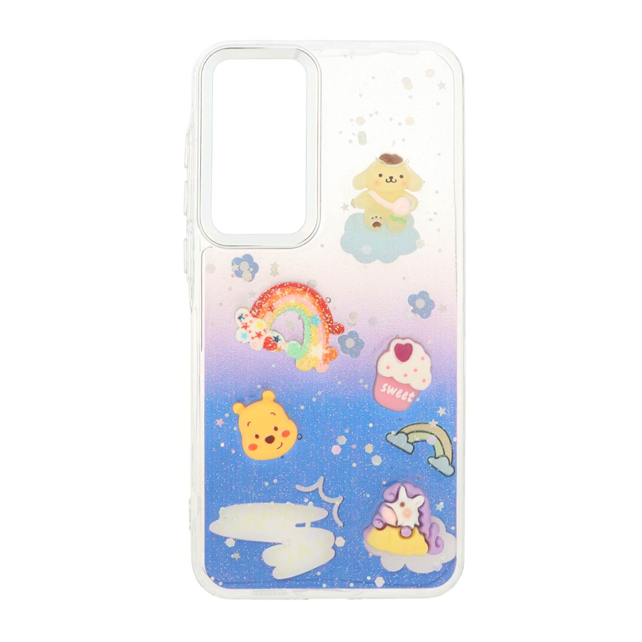 1487930 قاب اکلیلی رزینی عروسک برجسته لنز کروم Samsung Galaxy A55 - طرح 142 - تصویر 1