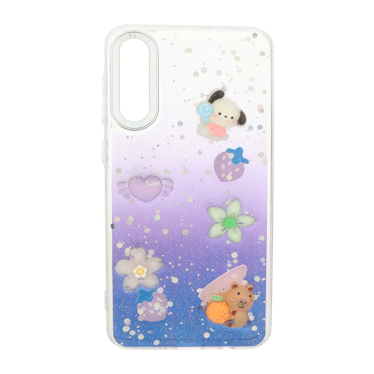 1487956 قاب اکلیلی رزینی عروسک برجسته لنز کروم Samsung Galaxy A50 / A50s / A30s - طرح 155 - تصویر 1