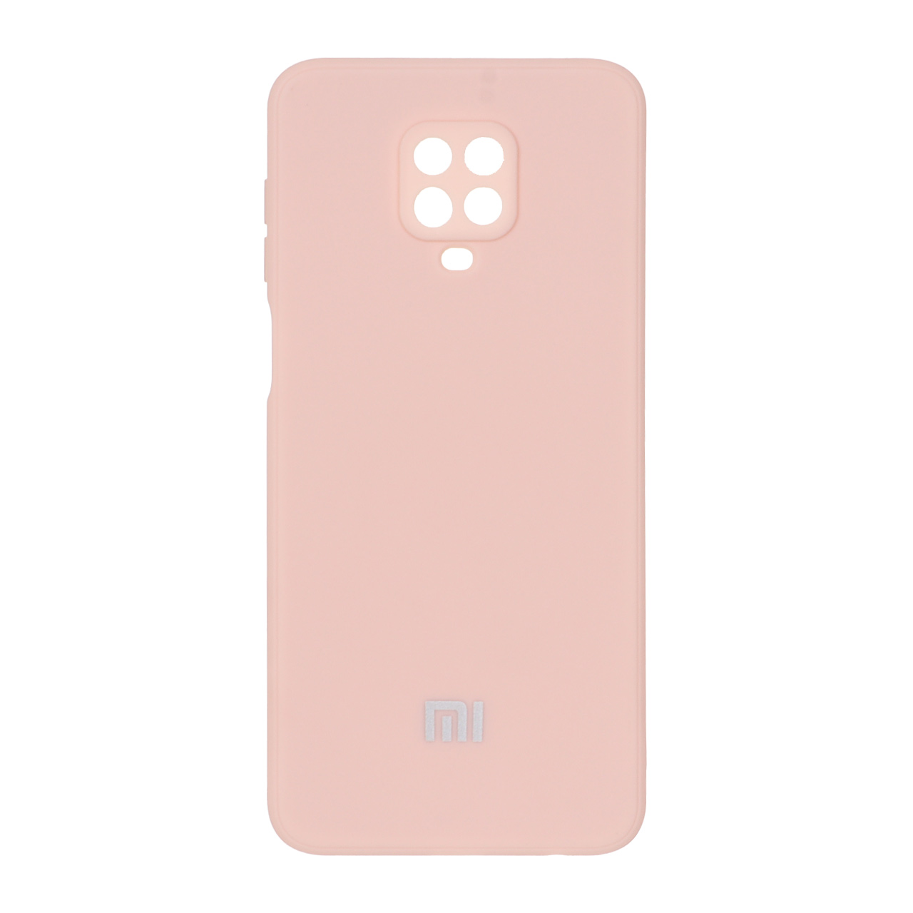 1488966 قاب سیلیکونی High-Copy لوگودار Xiaomi Redmi Note 9S / Redmi Note 9 Pro / Redmi Note 9 Pro Max - صورتی روشن - تصویر 1